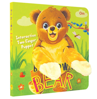 imagFinger Puppet Book-Big Brown Bear Hb