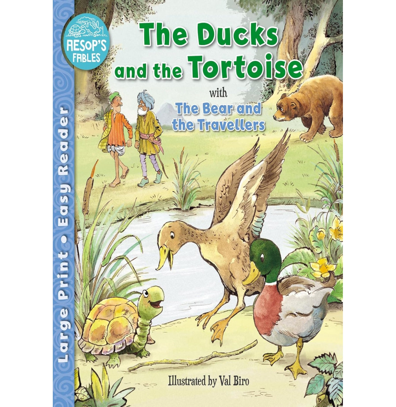 Aesop's Fables Easy Readers The Ducks And The Tortoise & The Bear