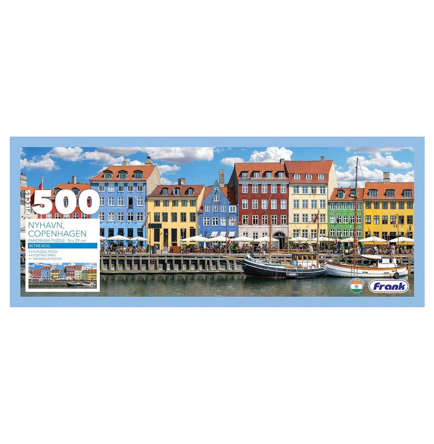 Frank Capture The Essence Of Nyhavn: 500Piece Jigsaw Puzzle