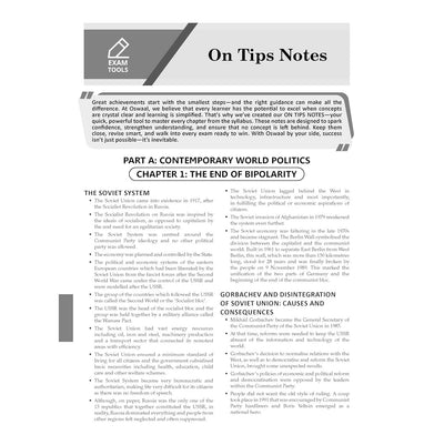 imagOswaal CBSE 15 Sample Question Papers Class 12 Political Science for 2026 Board Exam