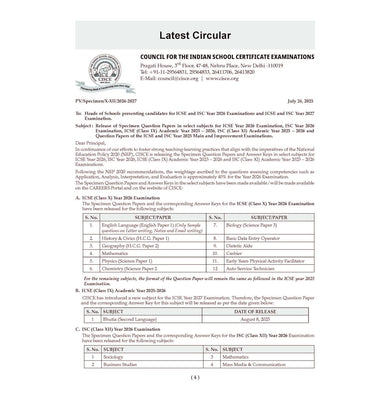 imagOswaal ICSE 10 Sample Question Papers Class 9 Physics, Chemistry, Biology & Maths
