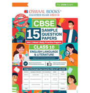 image //www.c...Oswaal CBSE 15 Sample Question Papers Class 10 English Language & Literature for 2026 Board Exam