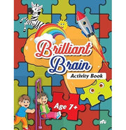 imagBrilliant Brain Activity Age 7 Moonstone and Rupa Publications India Activity Books, Books, Brilliant Brain Activities Book Age 7+ , December Book Sale, Kids Books, WBD2025 crossword.in