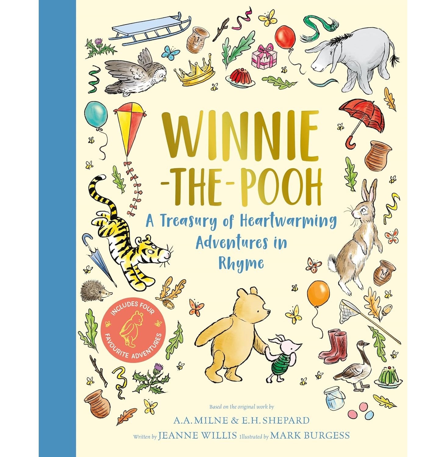 Winnie-The-Pooh: A Treasury Of Heart-Warming Adventures In Rhyme