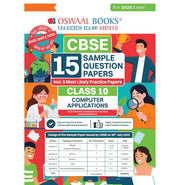 image //www.c...Oswaal CBSE 15 Sample Question Papers Class 10 Computer Applications for 2026 Board Exam