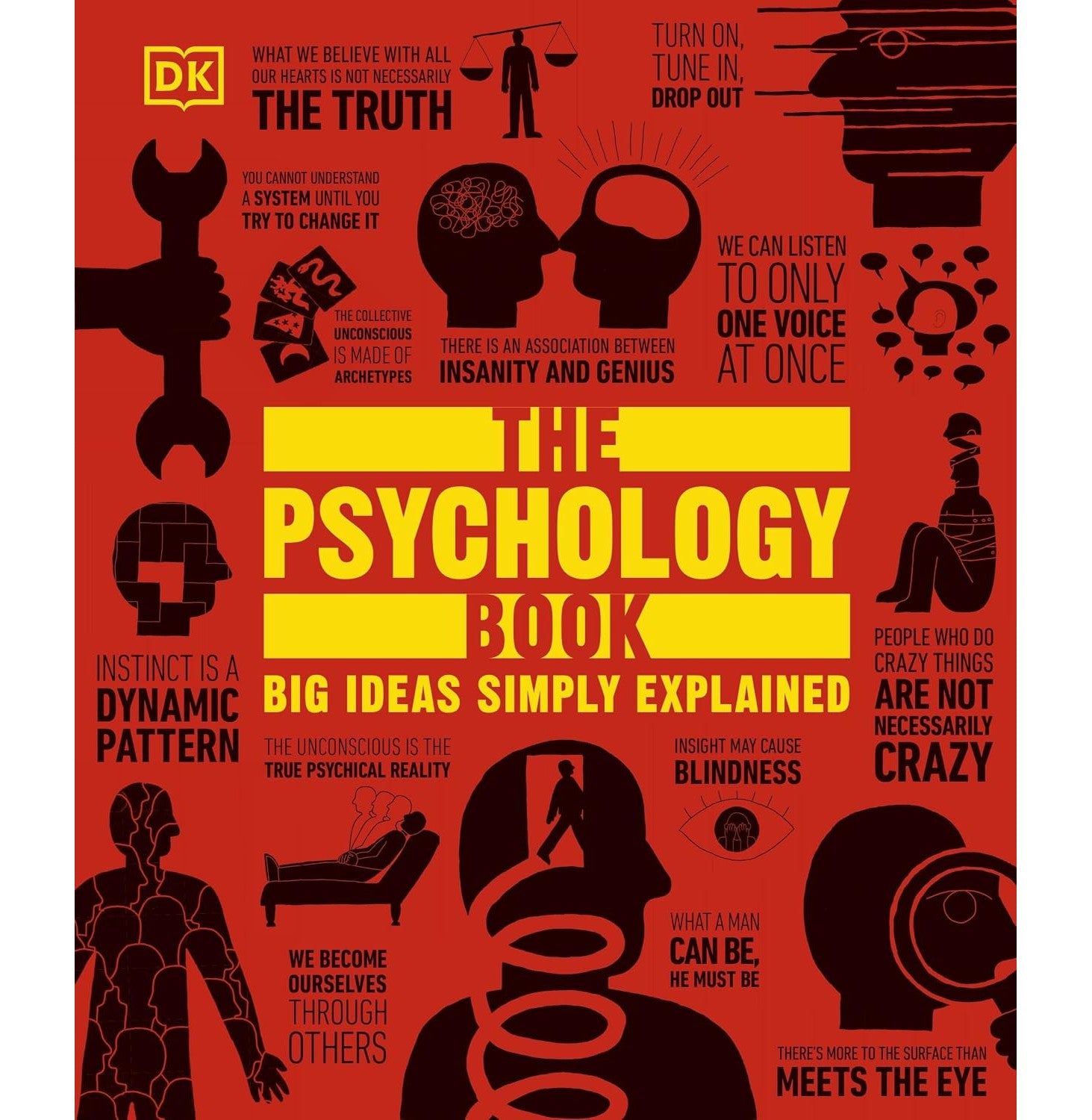 Big Ideas The Psychology Book: A Beginner’s Guide to Psychology, Human Behaviour, Cognitive Psychology, Psychotherapy and Influential Thinkers