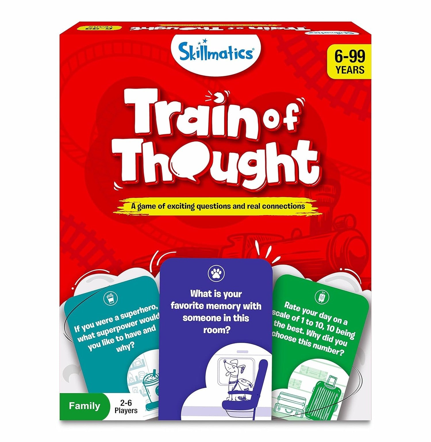 Skillmatics Train Of Thought: Ignite Imagination And Critical Thinking!