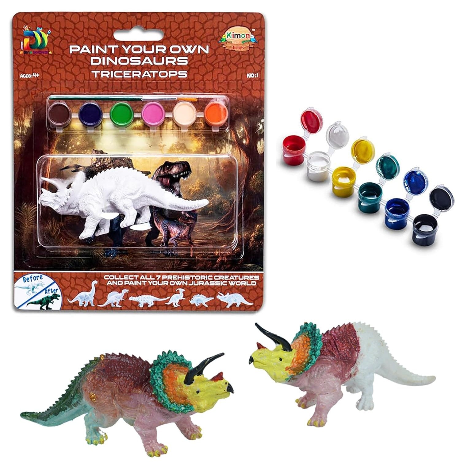 Paint Your Dino  - Triceratops - No. 1