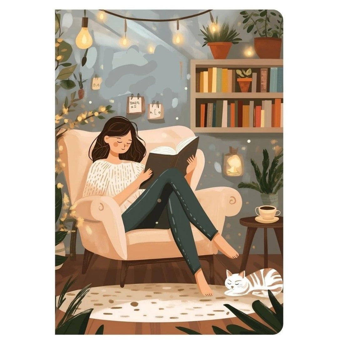 Loope Unruled Notebook A5 | Heart Full Of Light