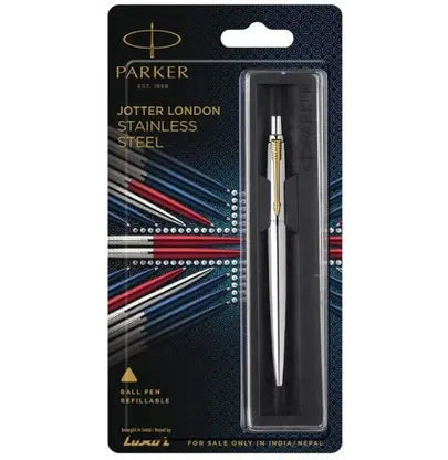 Parker Jotter Stainless Steel Gt Ballpoint Pen Ball Pen