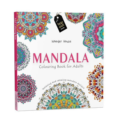 imagMandala: Colouring Books For Adults With Tear Out Sheets Adult Colouring Book