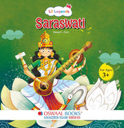 image //www.c...Oswaal Mythological stories- Illustrated Board Book Saraswati, An Enchanting story from Indian Mythology for Kids, Age 3+