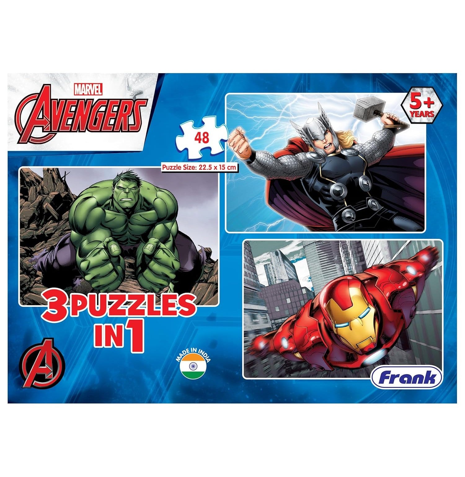 Frank Avengers 3 In 1 Ultimate Puzzle Adventure
