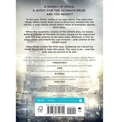 imagReady Player One Film Tie:in Paperback Cline Ernest