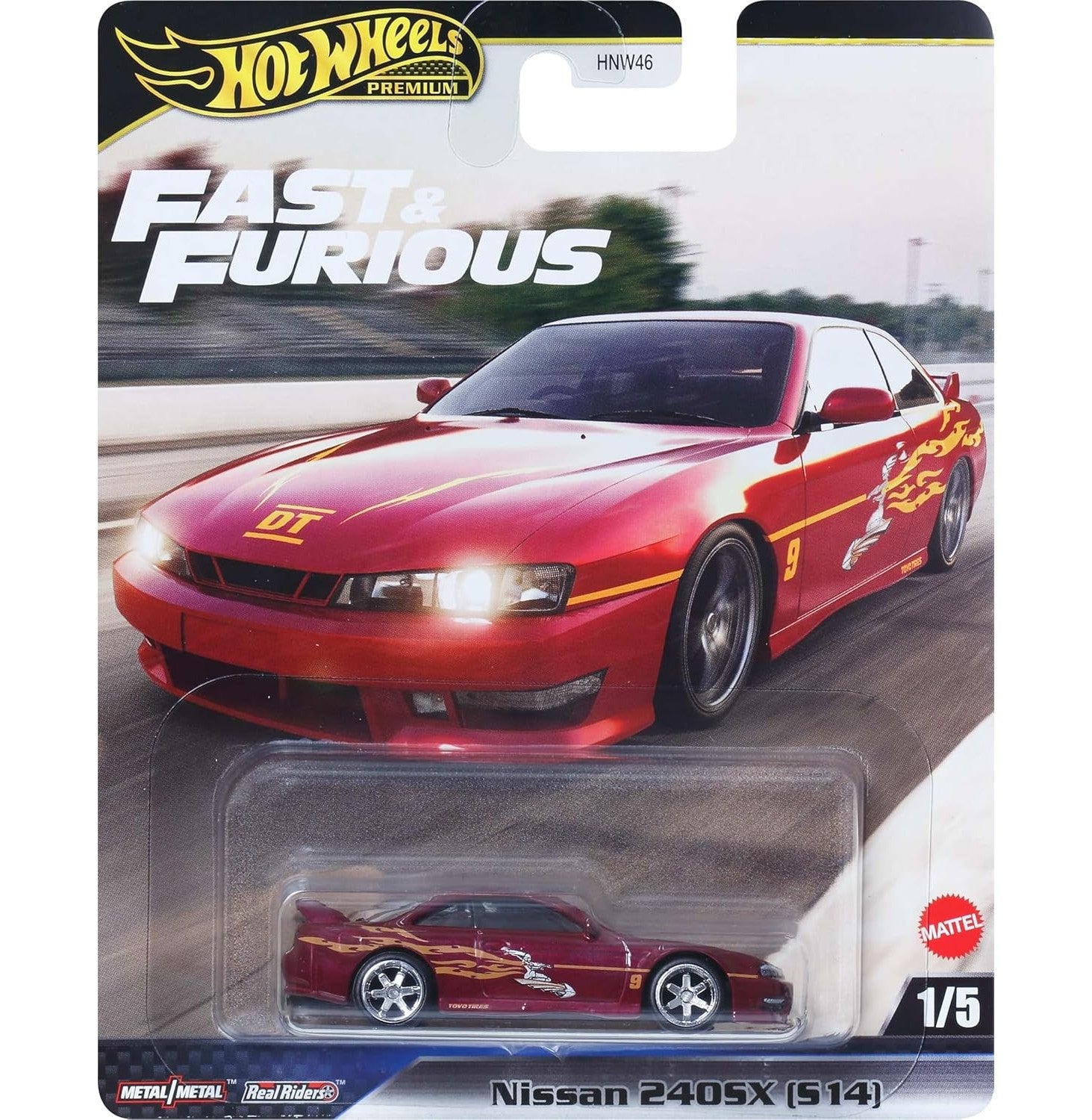 Mattel Fast & Furious Cherry Red DieCast Car Hot Wheels Collection