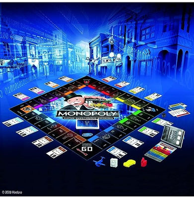 imagMonopoly Super Electronic Banking Board Game, Electronic Banking Unit, Choose Your Rewards, Cashless Gameplay Tap Technology 10%OFF, 6-8 Years Toys & Games, 9-12 Years Toys & Games, Activity, Activity And Puzzles, Beyond Books, Board Games, Cashless Gameplay Tap Technology, Choose Your Rewards, educational toys for 5 year olds, Electronic Banking Unit, Hasbro, Monopoly Super Electronic Banking Board Game, Toys & Games crossword.in