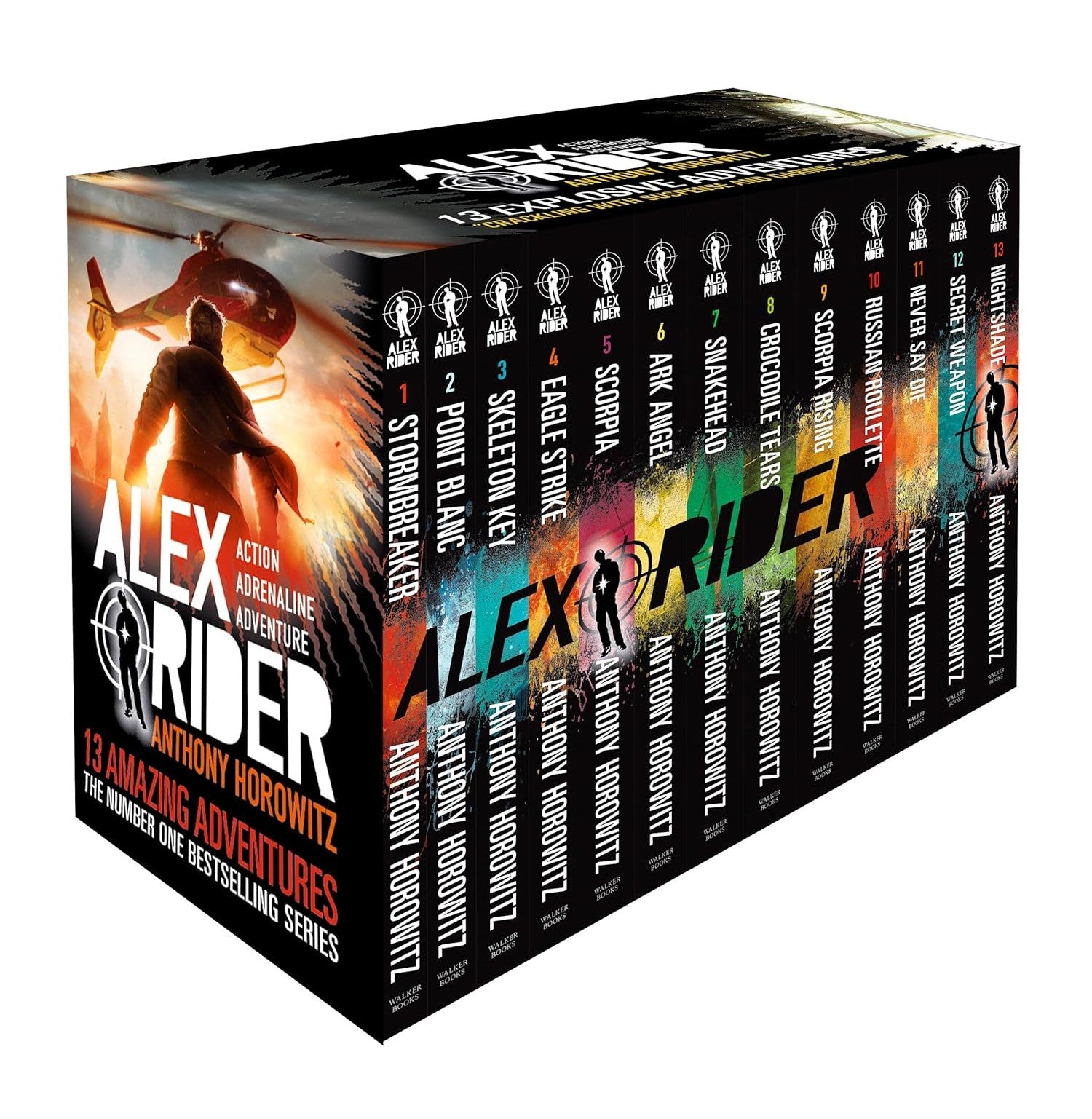 Alex Rider Books Collection Alex Rider 13 Books Boxset By Anthony Horowitz Young Fiction Crossword