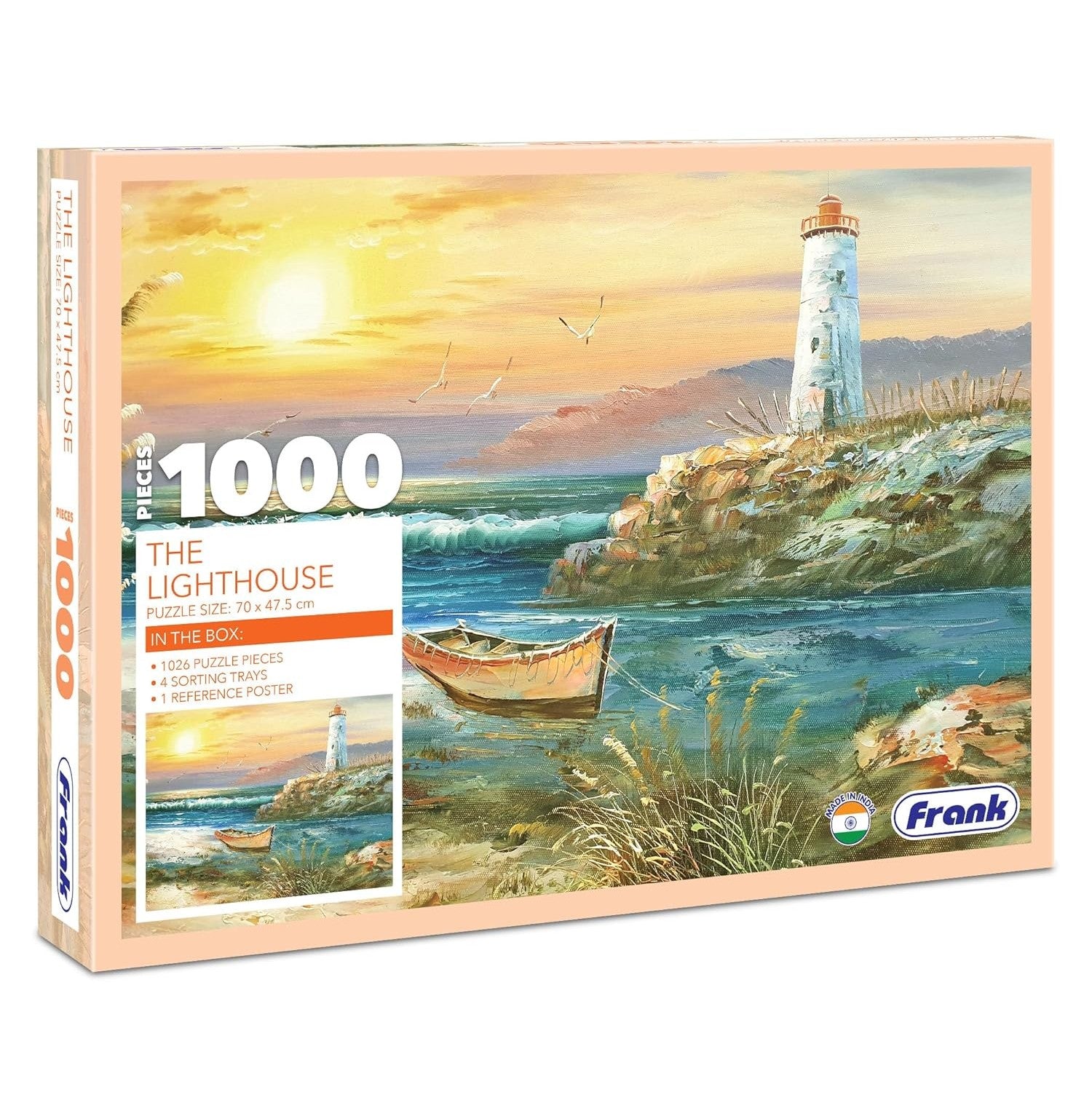 Frank Autumn Cottage 150Piece Jigsaw Puzzle Collector's Edition