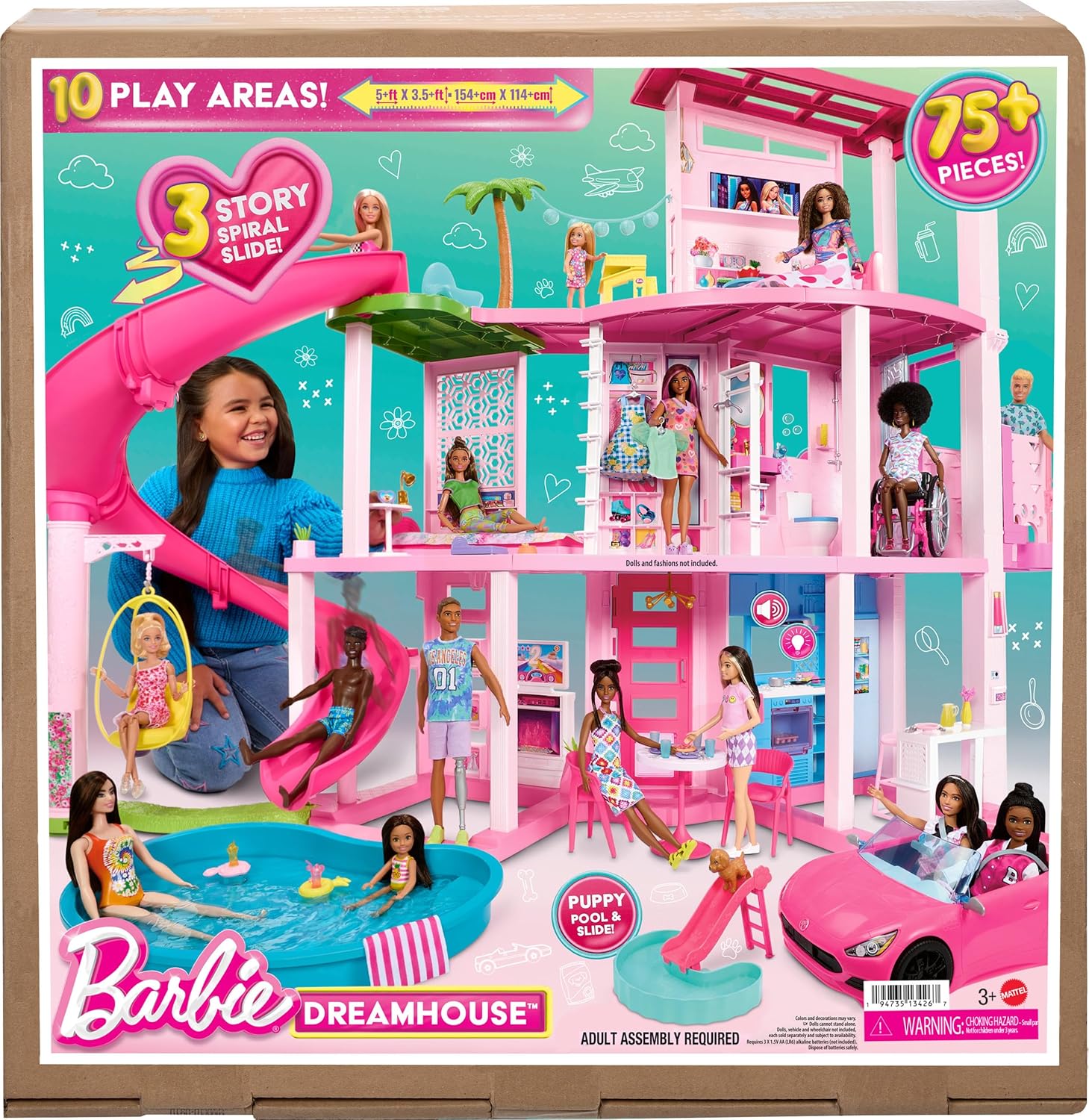 Barbie Dreamhouse 2023: Ultimate Pool Party And Sleepover Playground