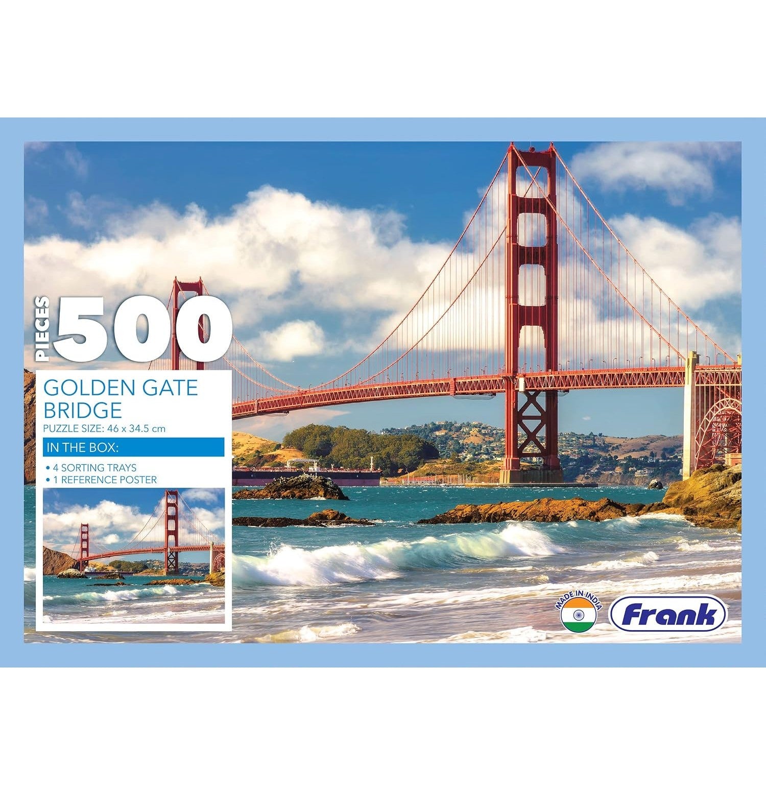 Frank Golden Gate Bridge 500 Piece Puzzle : A Spectacular Journey Through Art And Architecture