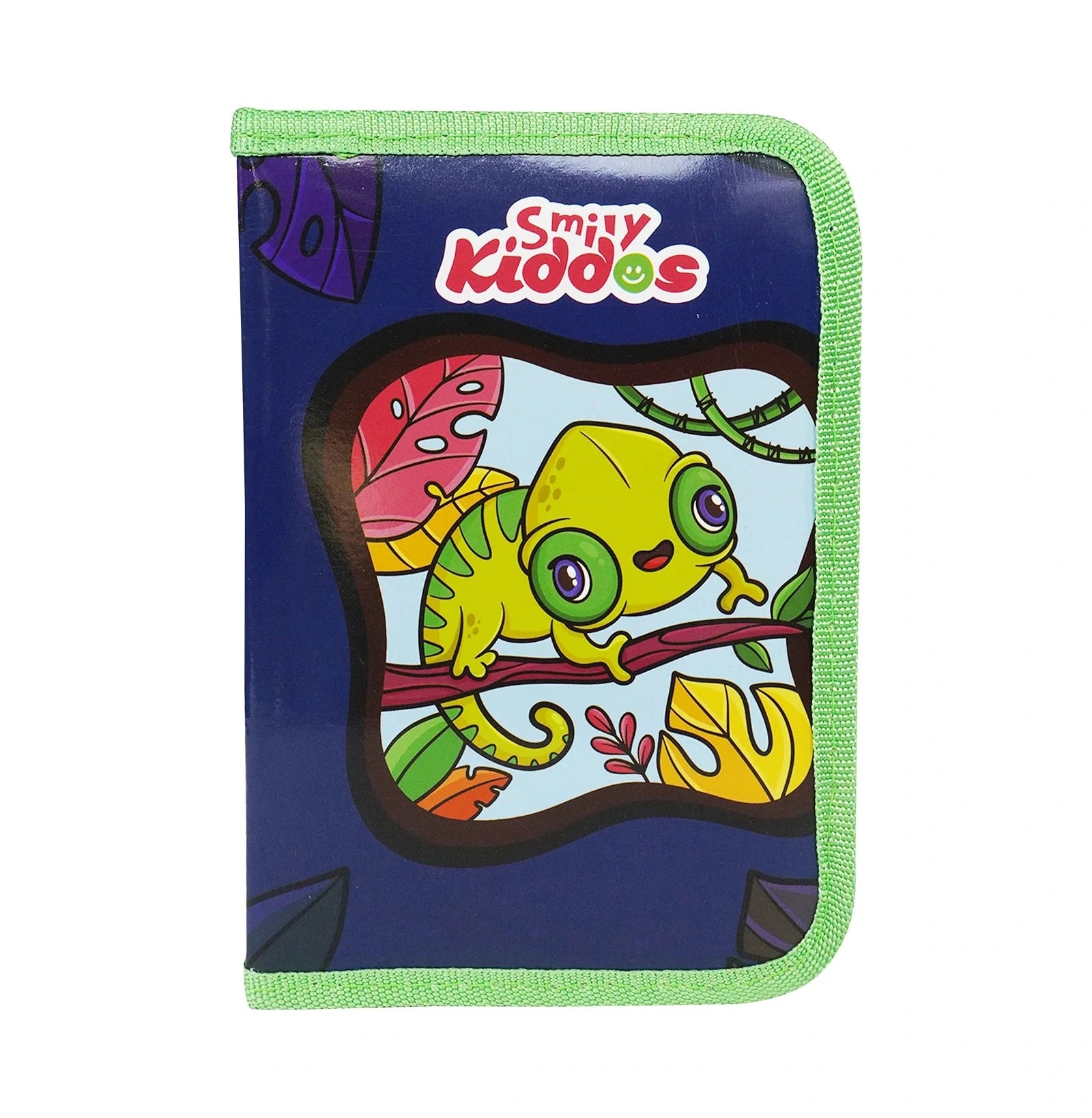Smily Kiddos Stationery Case – Chameleon Jungle Theme