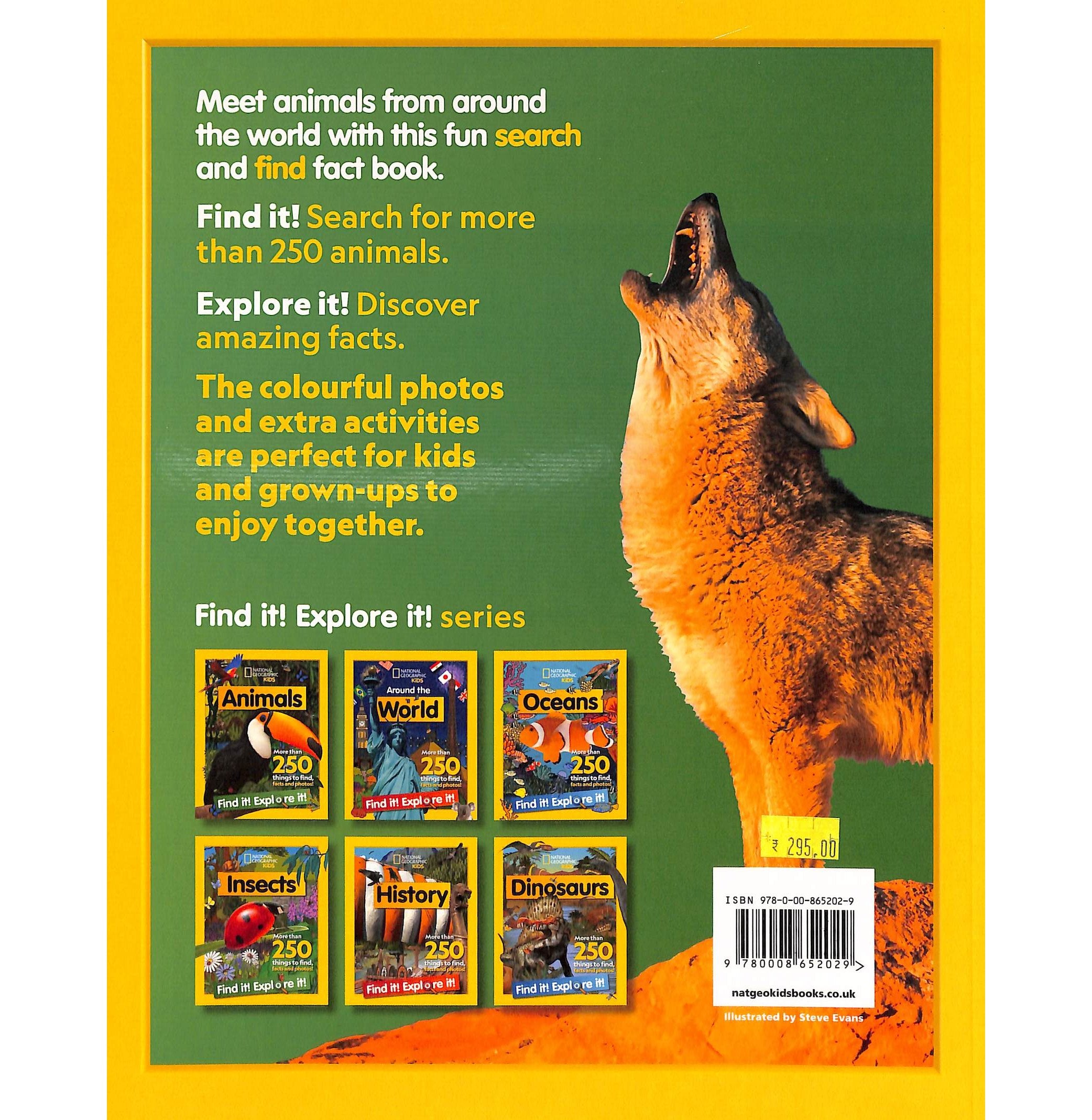 Buy National Geographic Kids - Animals Find It! Explore It - Paperback ...