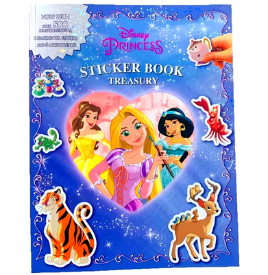 imagDisney Princess Sticker Book Treasury