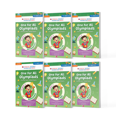 imagOne For All Olympiad Previous Years' Solved Papers Class 2 Set Of 6 Books For 2025 Exam - Paperback buy online at crossword.in