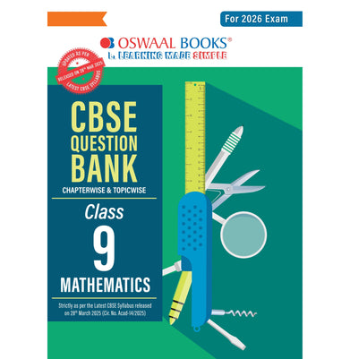 imagOswaal CBSE Question Bank Class 9 Mathematics For 2026 Exam buy online at crossword.in