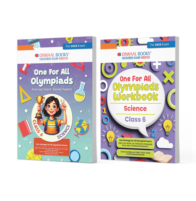 imagOne For All Olympiad Class 6 Previous Years Solved Papers + Workbook Science For 2025 Exam - Paperback buy online at crossword.in