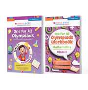 imagOne For All Olympiad Class 3 Previous Years Solved Papers + Workbook Maths For 2025 Exam - Paperback buy online at crossword.in