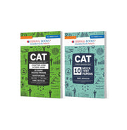 imagOswaal CAT 25 Years' Solved Papers + 10 Mock Test Papers Set of 2 books | For 2025 Exam buy online at crossword.in
