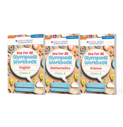 imagOne For All Olympiad Workbook Class 4 Set Of 3 Books Maths, Science & English For 2025 Exam - Paperback buy online at crossword.in