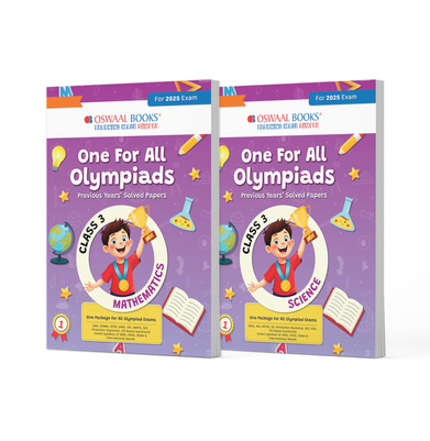 imagOne For All Olympiad Previous Years Solved Papers Class 3 Maths & Science For 2025 Exam - Paperback buy online at crossword.in