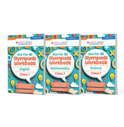 imagOne For All Olympiad Workbook Class 7 Set Of 3 Books Maths, Science & English For 2025 Exam - Paperback buy online at crossword.in