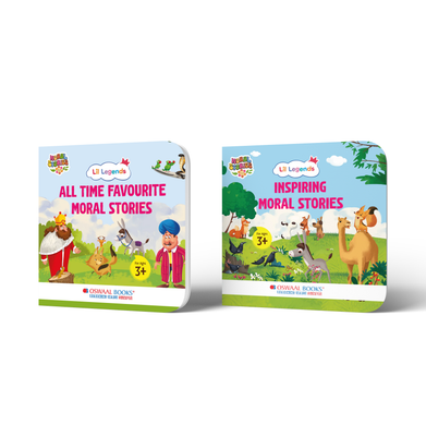 imagLil Legends All Time Favourite and Inspiring Moral Stories Collection Set of 2 | Illustrated Short Bedtime Stories for Kids | Educational & Inspiring English Storybook Ages 3+