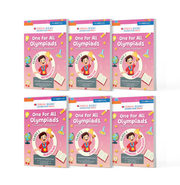 imagOne For All Olympiad Previous Years' Solved Papers Class 1 Set Of 6 Books For 2025 Exam - Paperback buy online at crossword.in