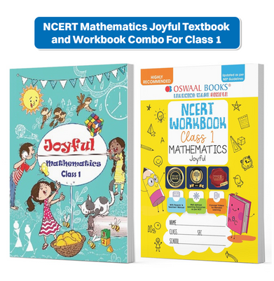 imagNCERT Mathematics Joyful Textbook and Workbook For Class 1 | Updated NCERT Pattern | Includes Mind Maps & Revision notes | With Parents & Teachers Manual Set of 2 books buy online at crossword.in