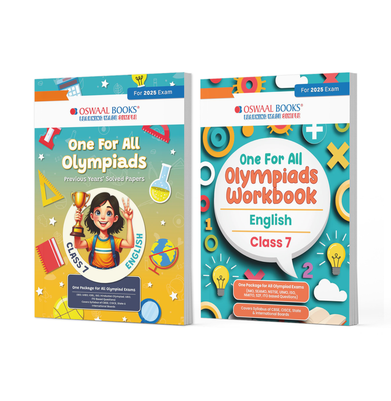imagOne For All Olympiad Class 7 Previous Years Solved Papers + Workbook English For 2025 Exam - Paperback buy online at crossword.in