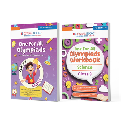 imagOne For All Olympiad Class 3 Previous Years Solved Papers + Workbook Science For 2025 Exam - Paperback buy online at crossword.in