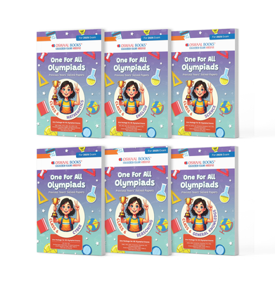 imagOne For All Olympiad Previous Years' Solved Papers Class 6 Set Of 6 Books For 2025 Exam - Paperback buy online at crossword.in
