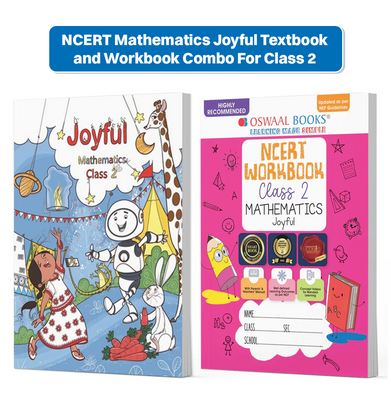 imagNCERT Mathematics Joyful Textbook and Workbook For Class 2 | Updated NCERT Pattern | Includes Mind Maps & Revision notes | With Parents & Teachers Manual Set of 2 books buy online at crossword.in