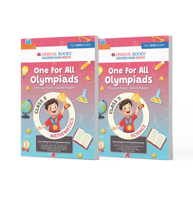 imagOne For All Olympiad Previous Years Solved Papers Class 5 Maths & Science For 2025 Exam - Paperback buy online at crossword.in