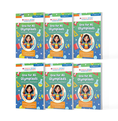 imagOne For All Olympiad Previous Years' Solved Papers Class 8 Set Of 6 Books For 2025 Exam - Paperback buy online at crossword.in
