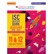 imagOswaal ISC Question Bank Chapterwise & Topicwise Solved Papers Class 11 & 12 English-1 For 2026 Exam buy online at crossword.in