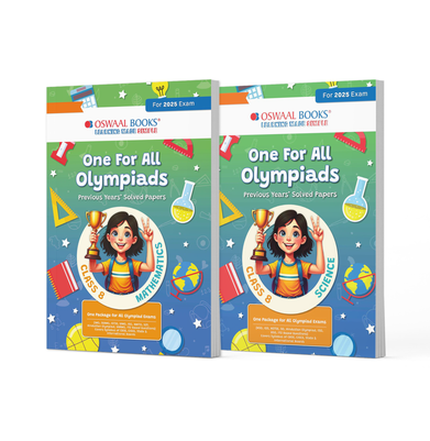 imagOne For All Olympiad Previous Years Solved Papers Class 8 Maths & Science For 2025 Exam - Paperback buy online at crossword.in