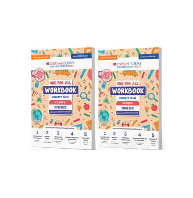 imagOswaal One For All Workbook Concept Wise Class-5 Science & English Set Of 2 Books For Latest Exam buy online at crossword.in