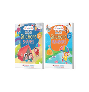 image //www.c...Oswaal Lil Legends 2-Book Sticker Combo – Shapes & Numbers Learning Books for Kids Age 3+ | Fun Peel-and-Stick Activity Set buy online at crossword.in