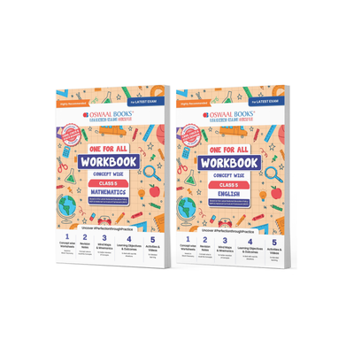 imagOswaal One For All Workbook Concept Wise Class-5 Mathematics & Engish Set Of 2 Books For Latest Exam buy online at crossword.in