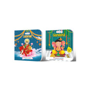 image //www.c...Oswaal Lil Legends 2-in-1 Mythology Board Book Set for Kids Age 3+ | Enchanting Tales of Goddess Lakshmi & Lord Ganesha | Illustrated Short Bedtime Stories from Indian Mythology buy online at crossword.in